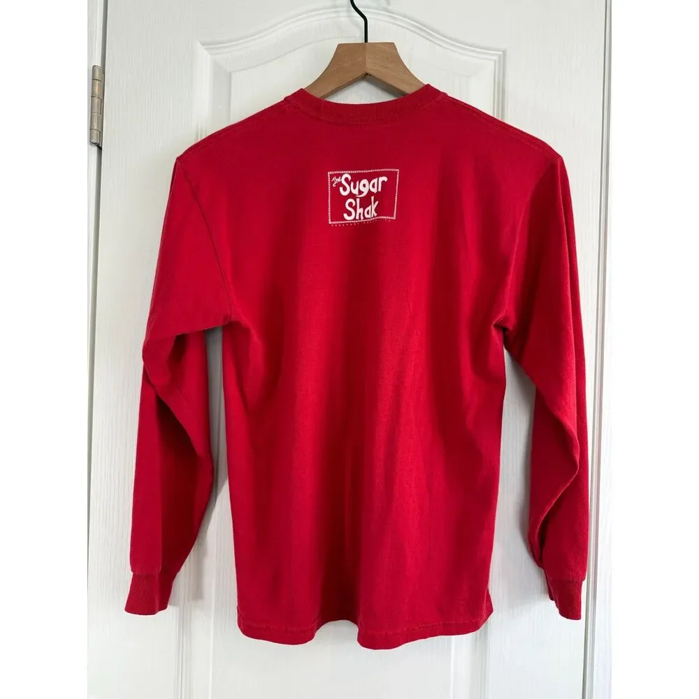 The Sugar Shak Rosemary Beach Florida Youth T Shirt Long Sleeve Size L (14-16)